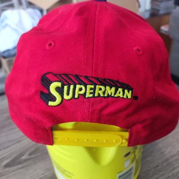 Superman snapback hat / cap embroidered logo - Picture 4 of 6